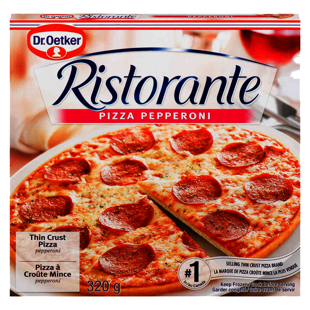 duidelijkheid Meditatief postkantoor Dr. Oetker Ristorante Pizza, Pepperoni | Frozen Pizza-Pizza - Dinner Size