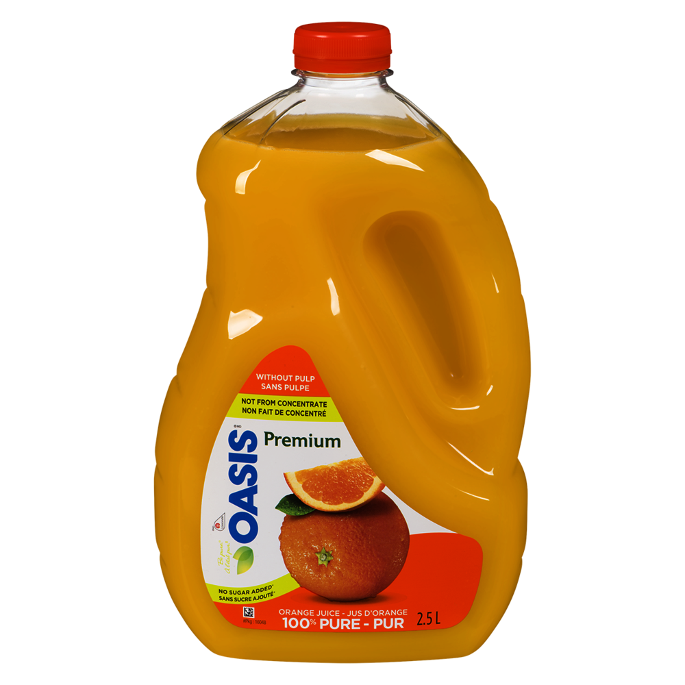 Oasis Premium Orange Juice No Pulp Juice Refrig Chilled Juice Orange