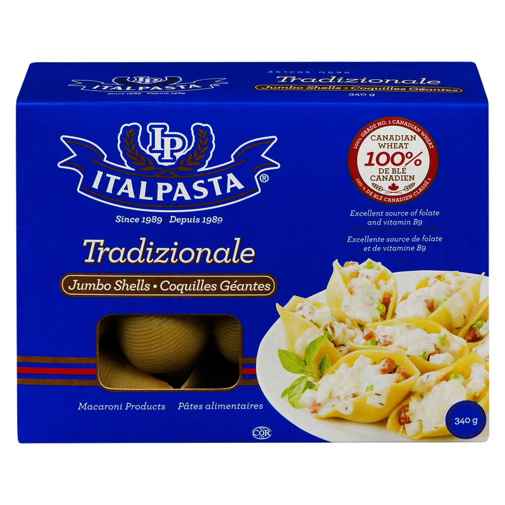 Italpasta Jumbo Shells Pasta | Pasta-Dry Pasta - Domestic