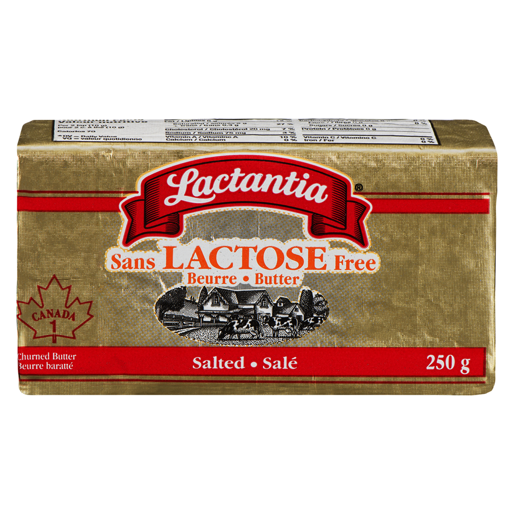 Lactantia Lactose Free Salted Butter Butter Core Butter Lactantia Lactose Free Salted Butter Butter Core Butter