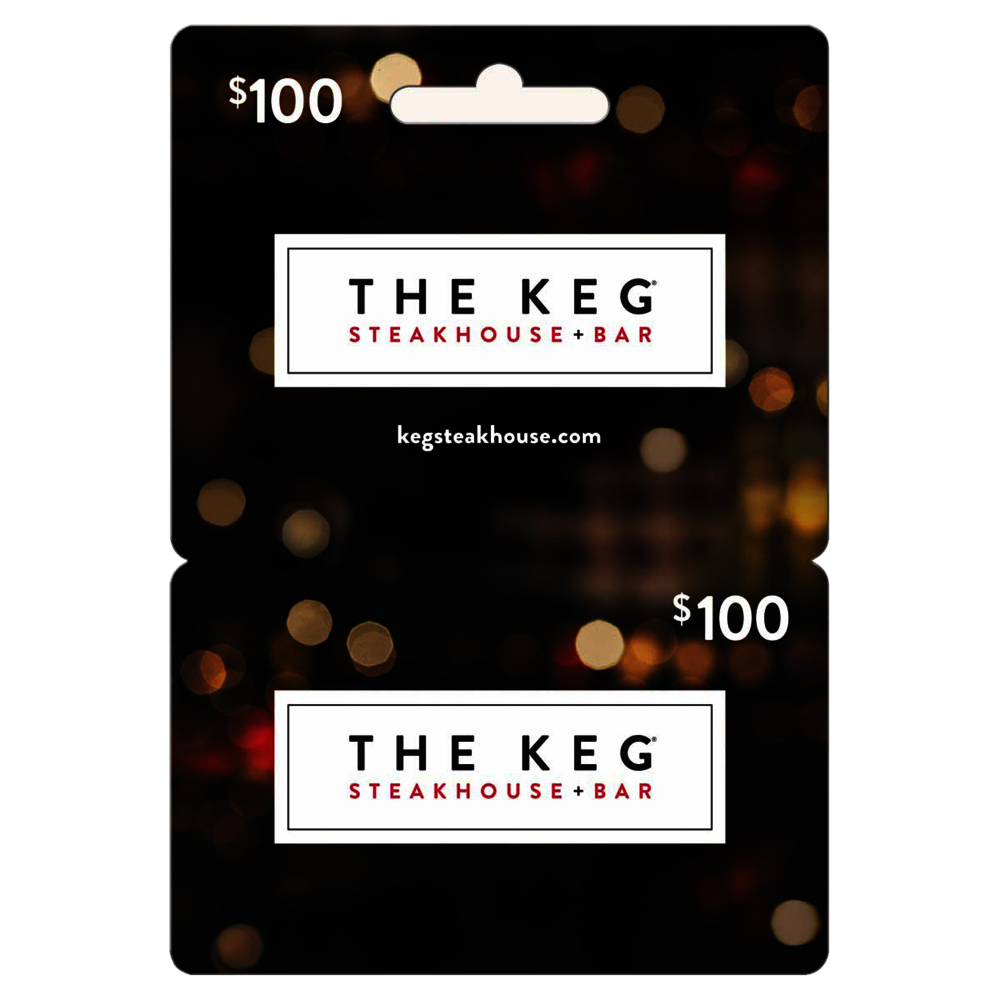 The Keg Gift Card - Printable Cards