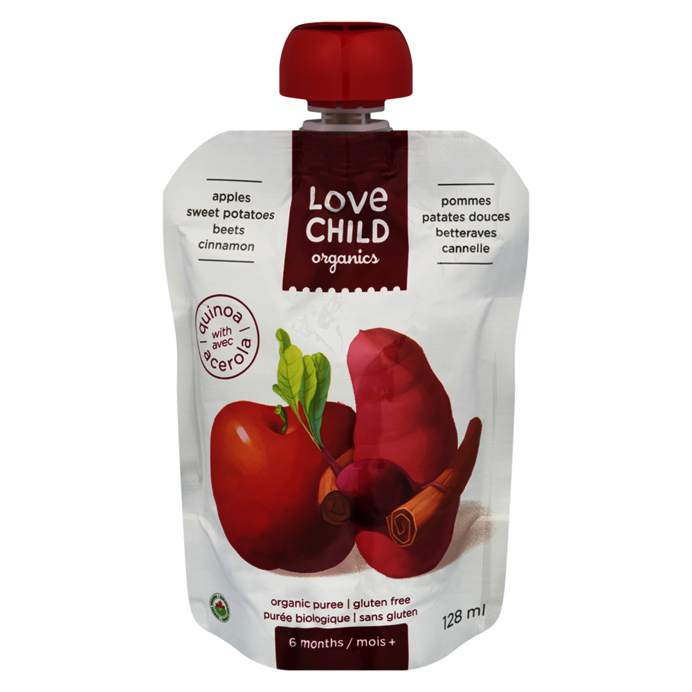 Love Child Organics Apples Sweet Potatoes Beets And Cinnamon Baby Care Baby Food Regular