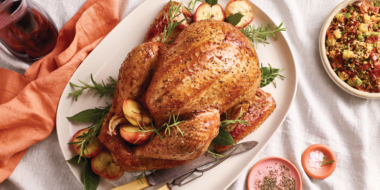 Herb Butter Maple Roasted Turkey